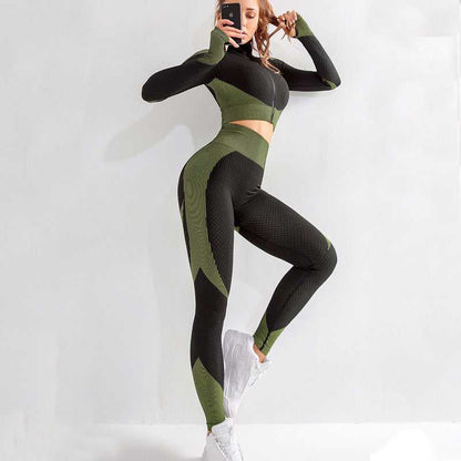 Two Piece Yoga Set Active Wear