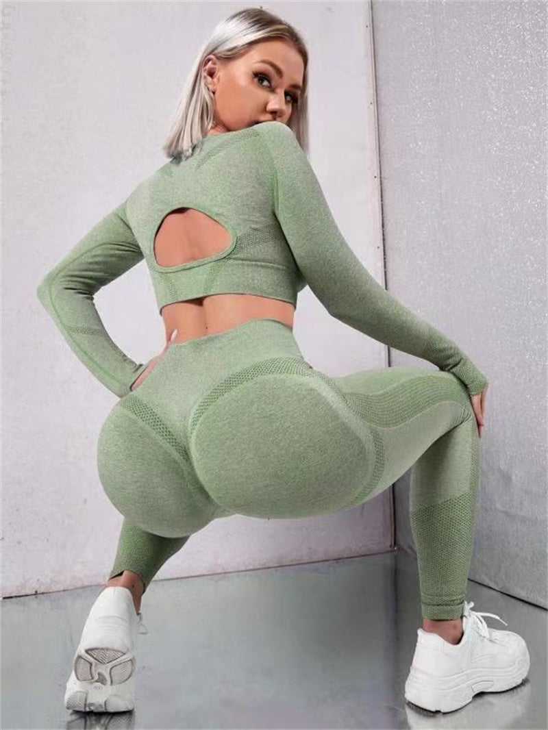 Two Piece Sportswear Gym Set Active Wear