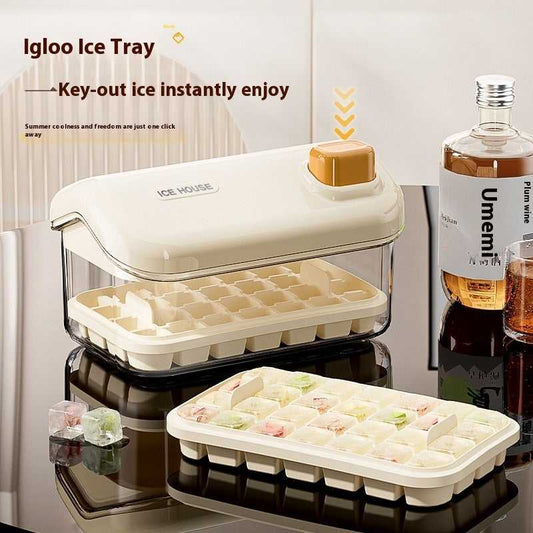 One-click Press Ice Tray Home & Living