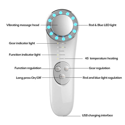 7 in 1 Facial Lifting Massager