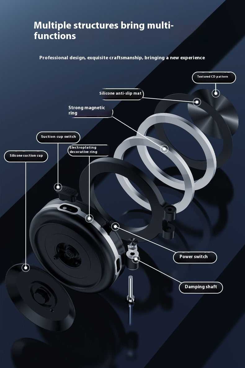 Magnetic Multi-function Car Phone Holder Technology