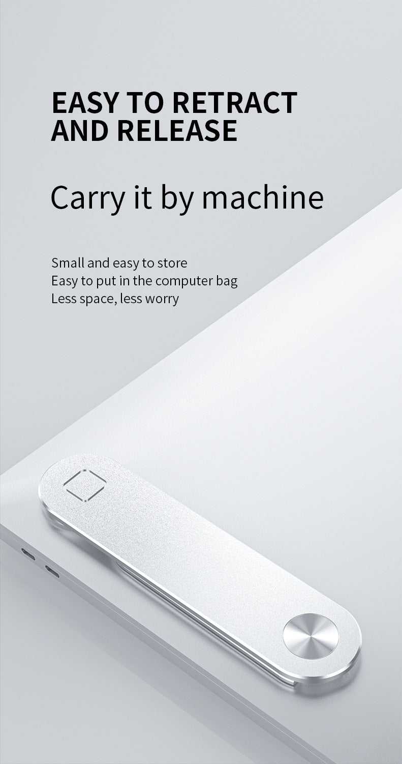 Magnetic Laptop Side Clip: Phone & Tablet Mount Technology
