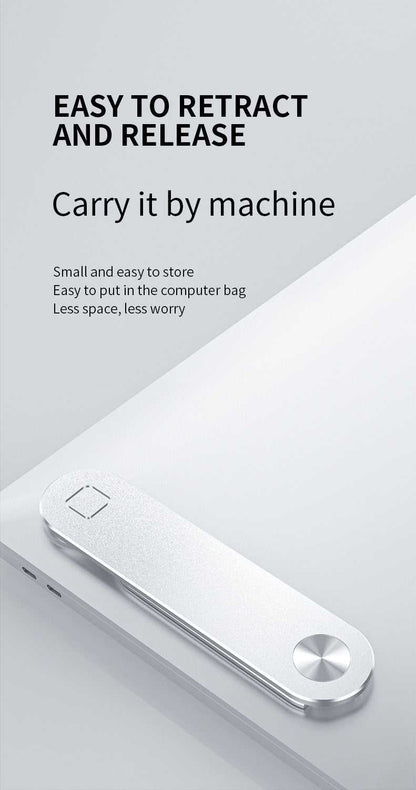 Magnetic Laptop Side Clip: Phone & Tablet Mount Technology