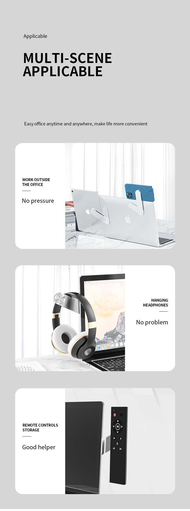 Magnetic Laptop Side Clip: Phone & Tablet Mount Technology