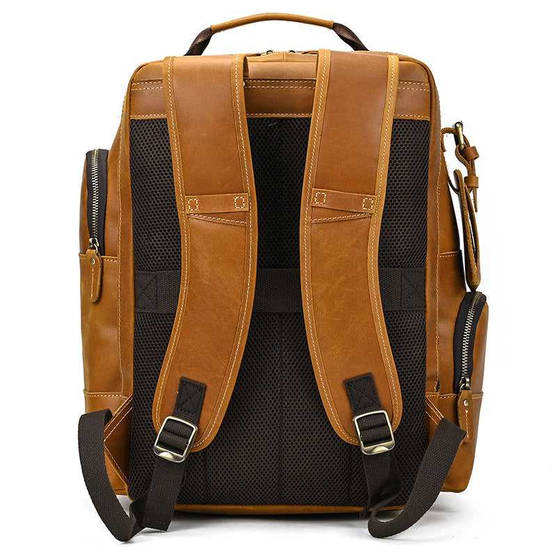 Leather Retro Backpack Bag