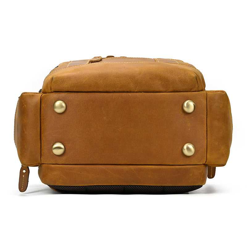 Leather Retro Backpack Bag