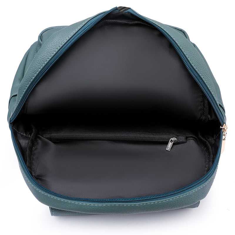 Ladies Soft Leather Backpack Bag