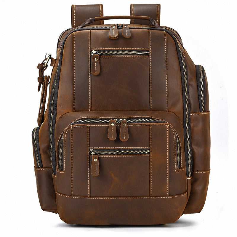 Leather Retro Backpack Bag
