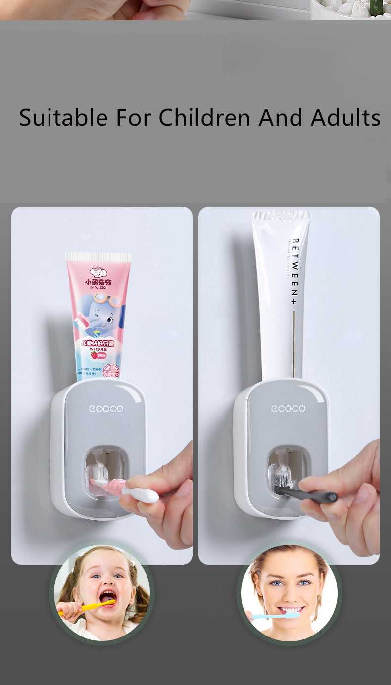 Wall Mounted Automatic Toothpaste Holder Home & Living