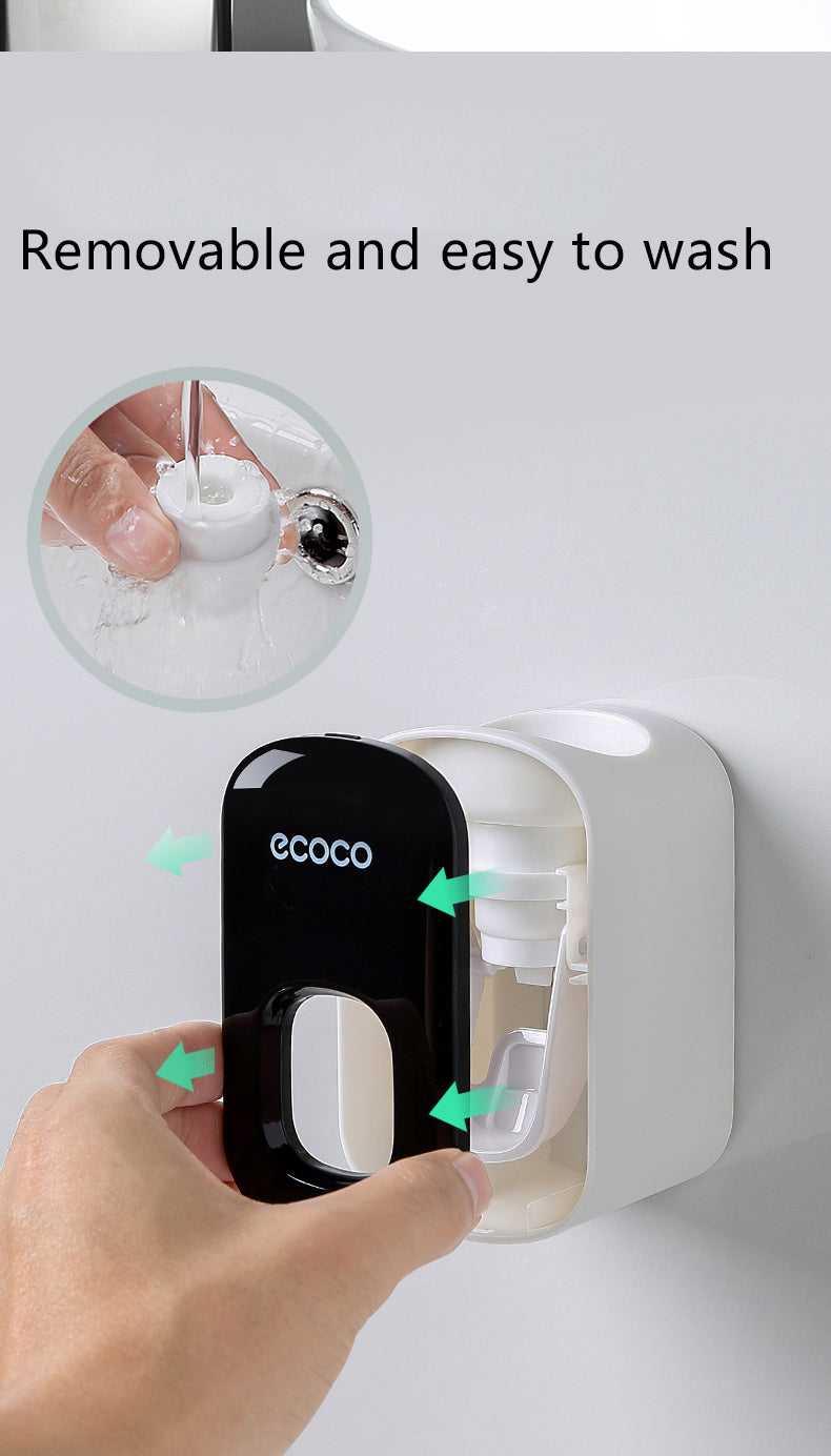 Wall Mounted Automatic Toothpaste Holder Home & Living