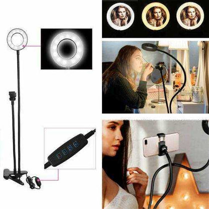 Ring Light with Table Clamp Technology