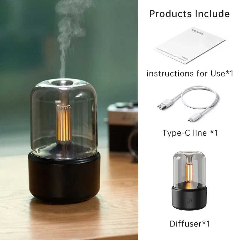 Mini Aroma Diffuser & Humidifier Home & Living