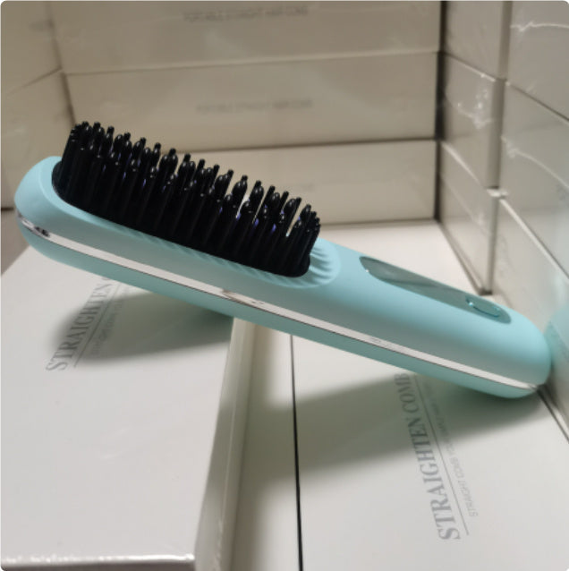 2 In 1 Hair Brush Straightener