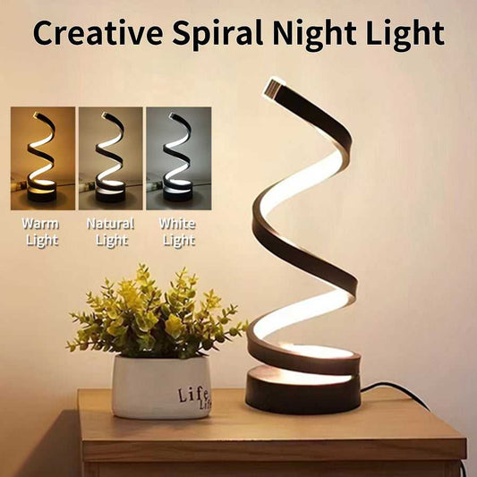 Spiral LED Night Light Home & Living