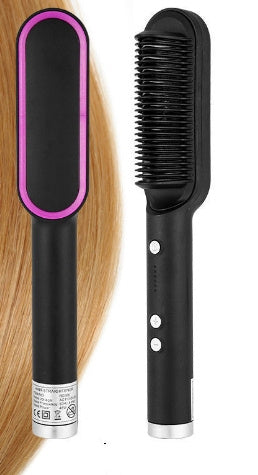 2 In 1 Hair Straightener & Curling Comb