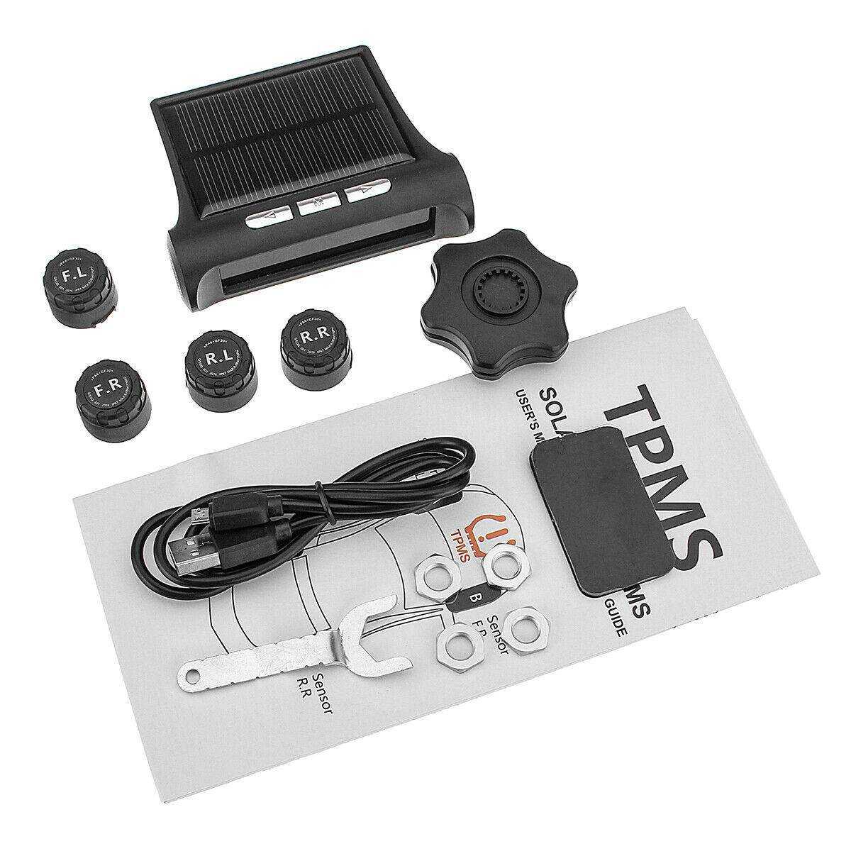 Solar Wireless Tyre Pressure Monitoring System Technology