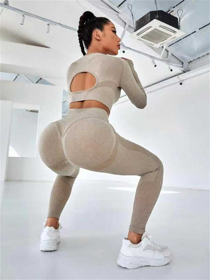 Two Piece Sportswear Gym Set Active Wear