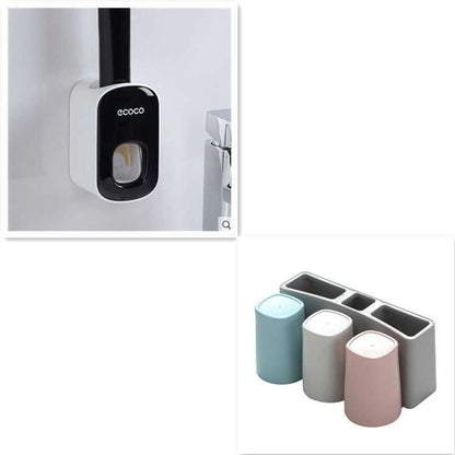 Wall Mounted Automatic Toothpaste Holder Home & Living