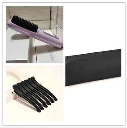 2 In 1 Hair Brush Straightener