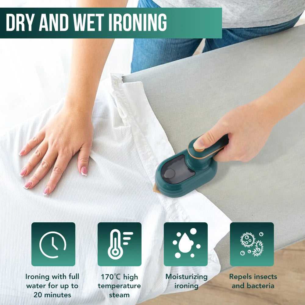 Mini Steam Iron Home & Living