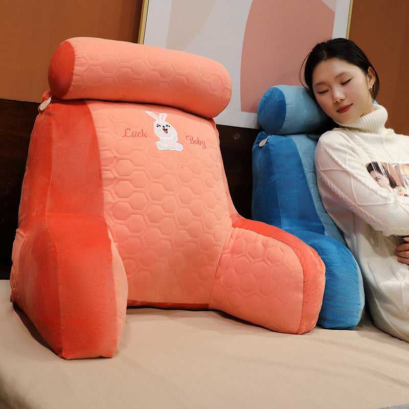 Soft Upholstered Bedside Cushion Home & Living