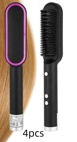 2 In 1 Hair Straightener & Curling Comb