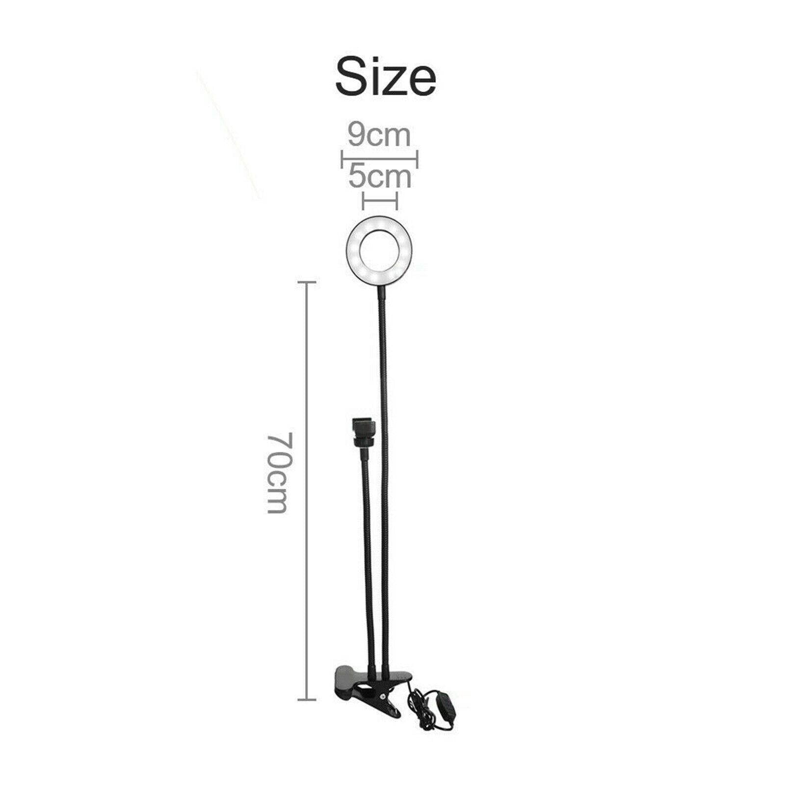 Ring Light with Table Clamp Technology