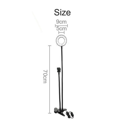 Ring Light with Table Clamp Technology