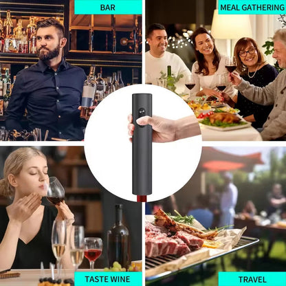 Battery Powered Spiral Corkscrew Wine Opener