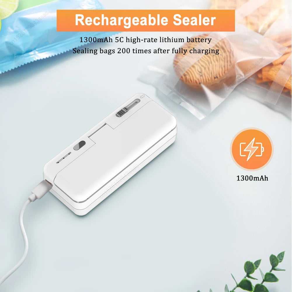 Mini Portable Plastic Bag Sealer Home & Living