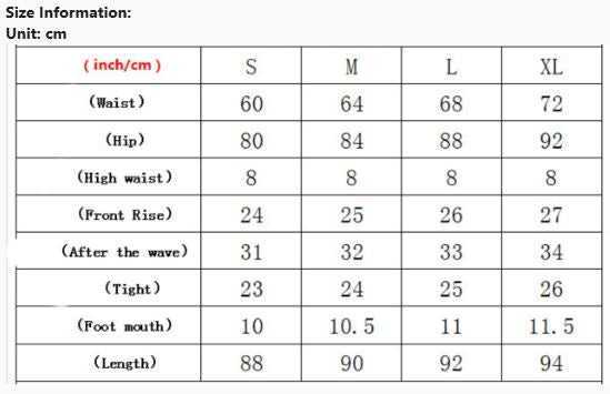 High Waist Sports Leggings Active Wear